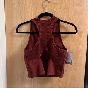 JoyLab Deep Red Racerback Tank Top